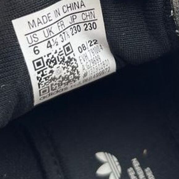 Adidas Stan Smith Millencon Women Size 6 Platform Sneakers Black Blue Red GZ9501 - Picture 4 of 12